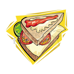 sandwich6121 clipart. Royalty-free image # 140784