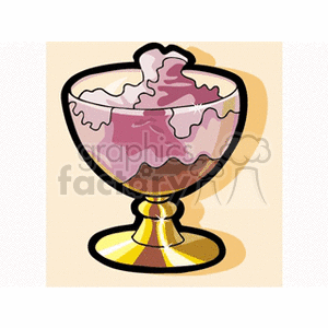   ice cream food dessert junkfood sundae  icecream161.gif Clip Art Food-Drink Ice Cream 