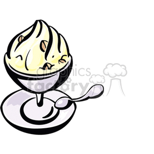   ice cream food dessert junkfood sundae  icecream4121.gif Clip Art Food-Drink Ice Cream 