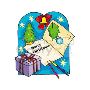   christmas xmas holidays gift gifts present presents greeting card cards  christmasgifts2.gif Clip Art Holidays Christmas 