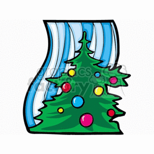 christmastree clipart. Commercial use image # 143085