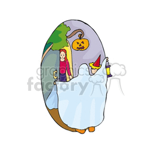   halloween holidays costume costumes party parties ghost ghosts  halloween4121.gif Clip Art Holidays Halloween 