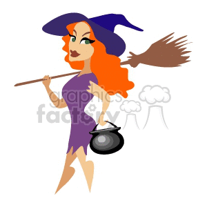  halloween october costumes witches witch   1004halloween018 Clip Art Holidays Halloween 