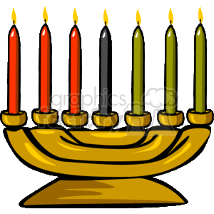 2_candles clipart. Royalty-free image # 145031