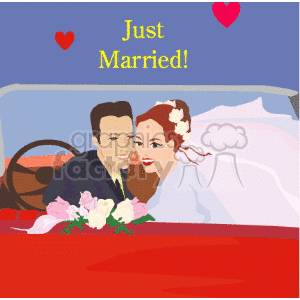just marriage couple clipart. Royalty-free image # 146145