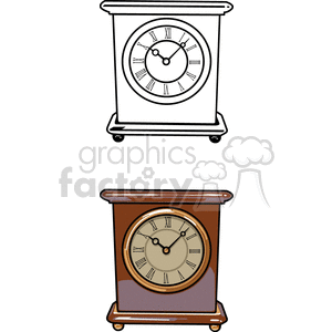   clocks clock time  PMM0107.gif Clip Art Household 