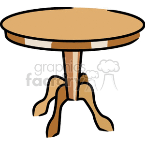   tables table furniture  BHI0110.gif Clip Art Household Interior 