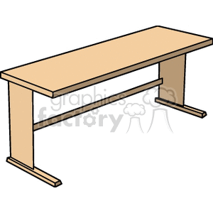   desk table tables desks furniture  PHI0109.gif Clip Art Household Interior 