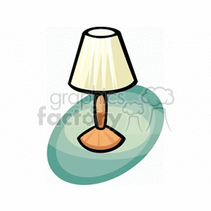   lamp lamps light lights  lamp.gif Clip Art Household Living Room 