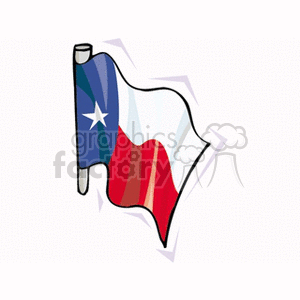 texas state flag clipart. Royalty-free image # 148781