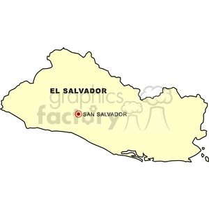   map maps salvador  mapel-salvador.gif Clip Art International Maps 