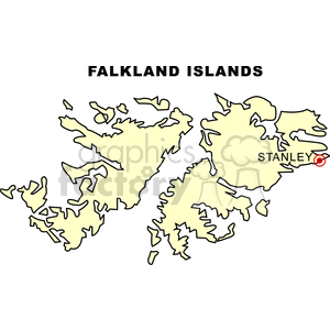 mapfalkland-islands clipart. Commercial use image # 148969