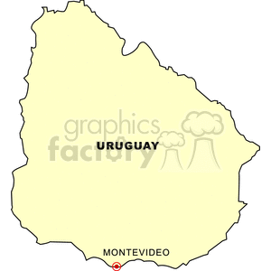   map maps uruguay  mapuruguay.gif Clip Art International Maps 