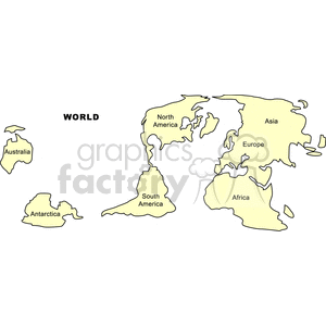 mapworld clipart. Commercial use image # 149142