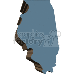 Illinois   clipart. Commercial use image # 149370