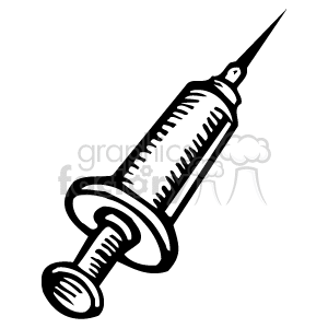 Hypodermic needle clipart. Commercial use image # 149490
