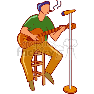 singer301 clipart. Commercial use image # 150242