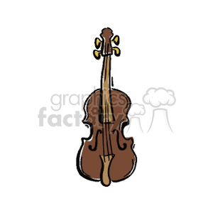 cartoon fiddle clipart. Commercial use image # 150659