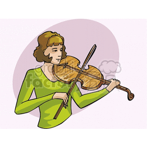 violinist4 clipart. Royalty-free image # 150673