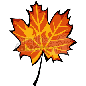 Leaf clipart. Royalty-free image # 150778