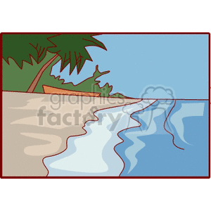 beach406 clipart. Commercial use image # 150803