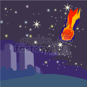   astroid astroids meteor meteors city earth cities  planet_asteroid_hit001.gif Clip Art Nature 