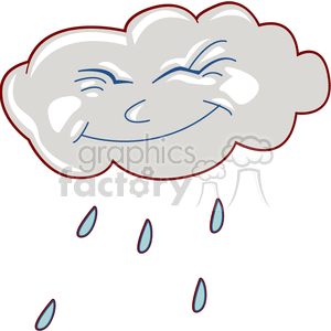   weather cloud rain raining clouds  rain201.gif Clip Art Nature 