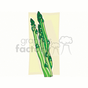 asparagus clipart. Royalty-free image # 151800