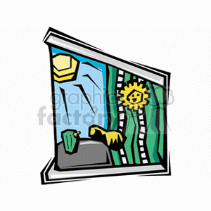 cactus221212 clipart. Royalty-free image # 151905