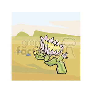 cactus71312 clipart. Royalty-free image # 151959