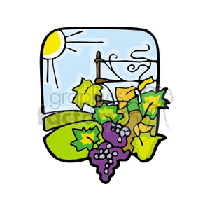 summergrapes clipart. Royalty-free image # 152700
