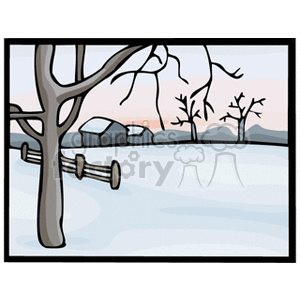 wintercountry clipart. Commercial use image # 152832