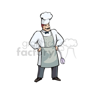   chef cooking cook man guy restaurant service people  chef3.gif Clip Art People 