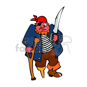 pirate1 clipart. Commercial use image # 154761