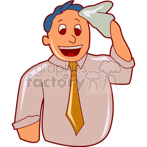   sweat worried worry man guy people stress business hot  relief300.gif Clip Art People 