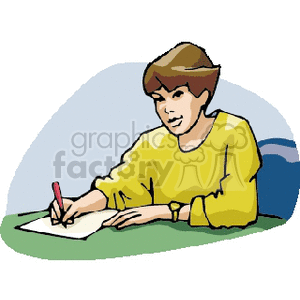 student clipart. Commercial use image # 154952