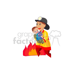 1004firemen005 clipart. Royalty-free image # 157610