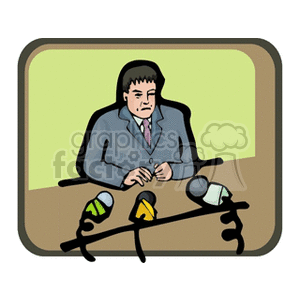 conference clipart. Royalty-free image # 157639