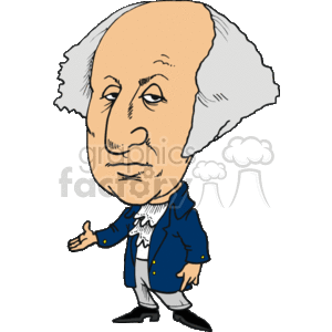  president presidents american political cartoon funny people 1st george washington   pres1_George_Washington_c Clip Art People Government 
