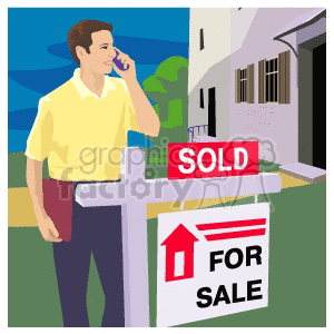 realtors02 clipart. Commercial use image # 161781