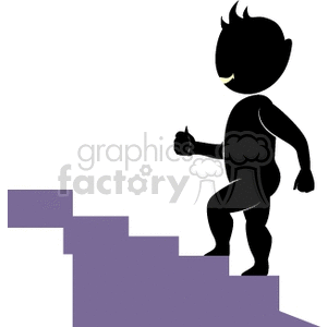 animated man walking up stairs animation #122306 at Graphics Factory.
