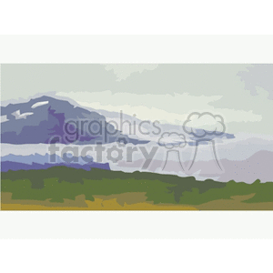   mountain mountains tree trees forest woods country land  landscape61411.gif Clip Art Places Landscape 