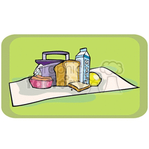   picnic food  outdoorbrekker.gif Clip Art Places Outdoors 