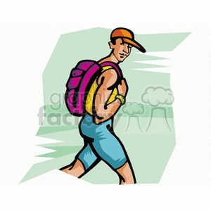 outdoorsman2 clipart. Commercial use image # 163966