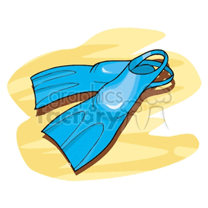   swimming swim flippers flipper sand beach diver diving divers  rest5.gif Clip Art Places Outdoors 