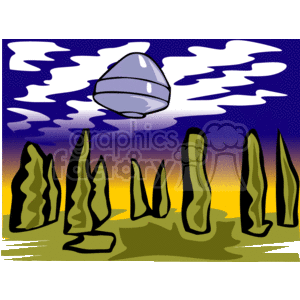1_UFO clipart. Commercial use image # 165057