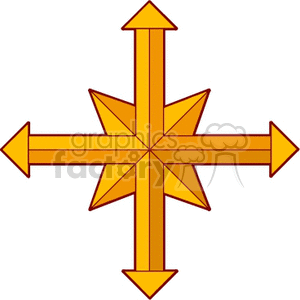   cross compass  cross800.gif Clip Art Signs-Symbols 