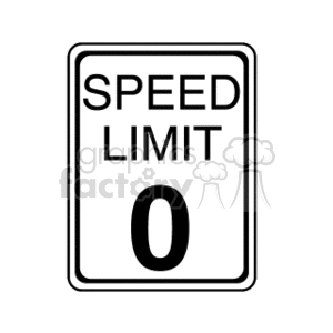 SPEEDLIMIT03 clipart. Commercial use image # 167274