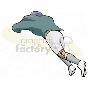   football player players nfl sport sports  booter6.gif Clip Art Sports 