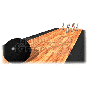 bowling00001 clipart. Commercial use image # 167908
